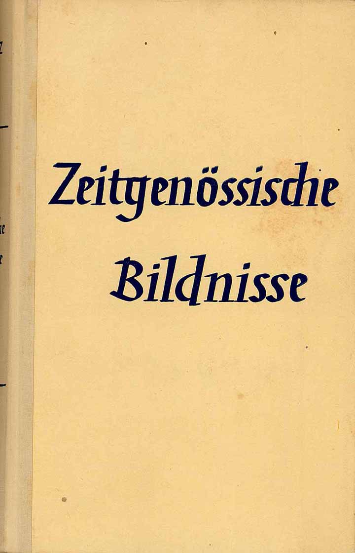 Zeitgenössische Bildnisse - Franz Blei