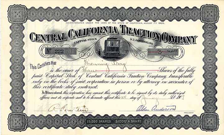 Central California Traction Co.