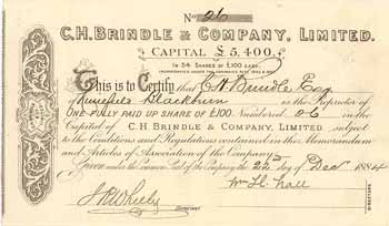 C.H. Brindle & Co., Ltd.