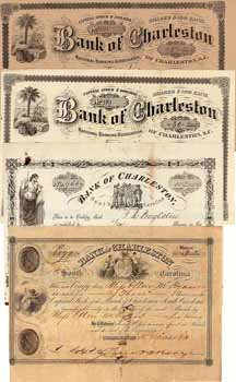 Bank of Charleston (4 Stücke)