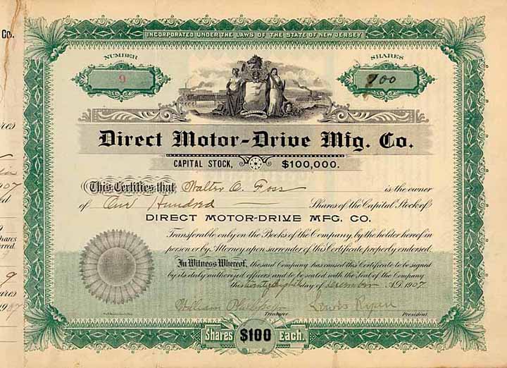 Direct Motor-Drive Mfg. Co.