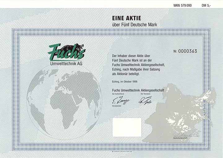 Fuchs Umwelttechnik AG