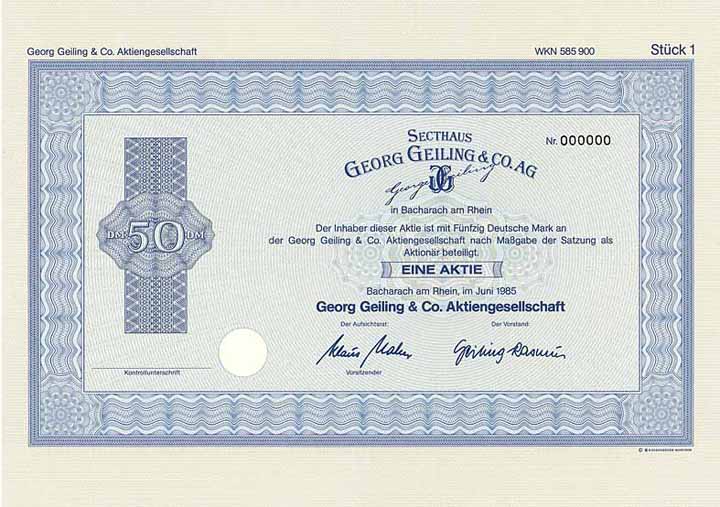 Georg Geiling & Co. AG