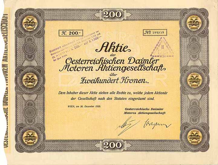 Oesterreichische Daimler Motoren AG