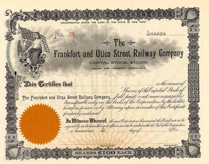 Frankfort & Utica Street Railway