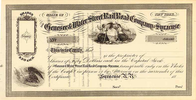 Genesee & Water Street Railroad