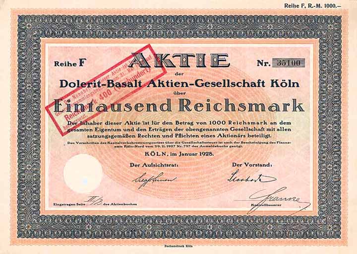 Dolerit-Basalt AG