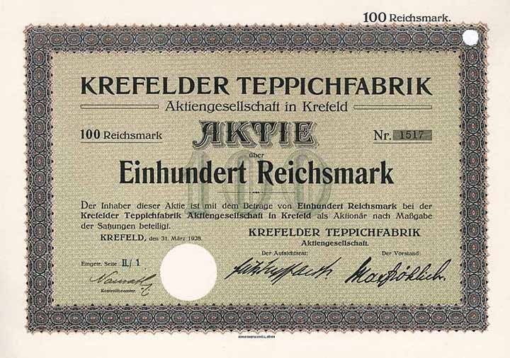 Krefelder Teppichfabrik AG