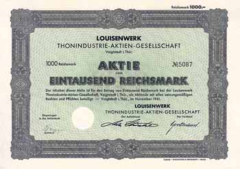 Louisenwerk Thonindustrie-AG