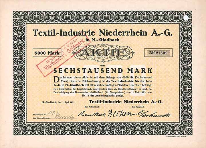 Textil-Industrie Niederrhein AG