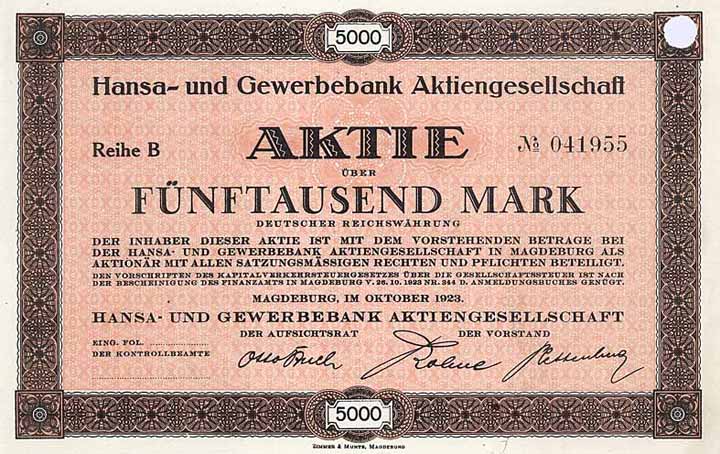 Hansa- und Gewerbebank AG