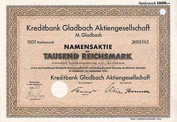Kreditbank Gladbach AG