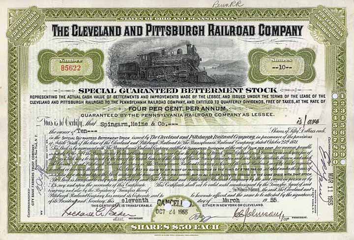 Cleveland & Pittsburgh Railroad