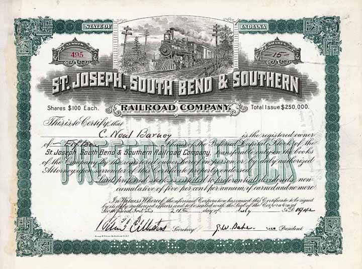 St. Joseph, South Bend & Southern Railroad