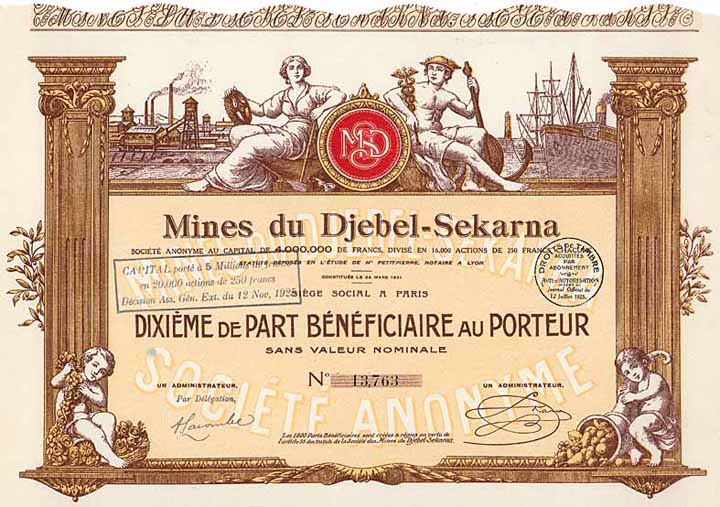 Mines du Djebel-Sekarna S.A.