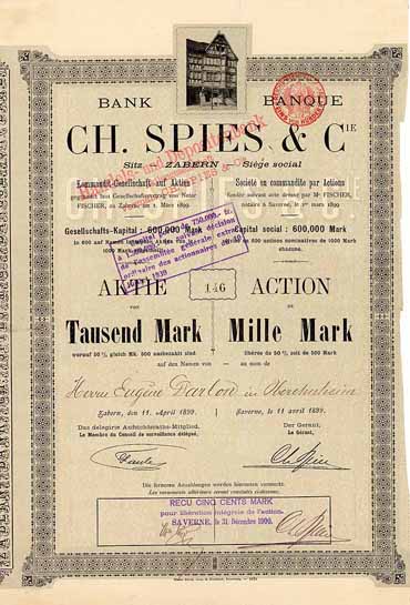 Bank Ch. Spies & Cie. KGaA