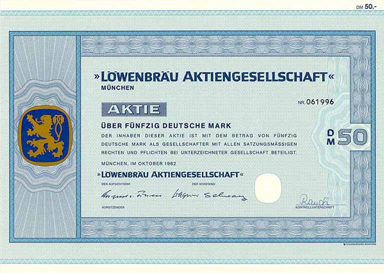 Löwenbräu AG München