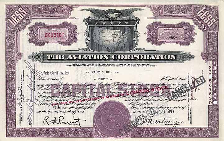 Aviation Corp.