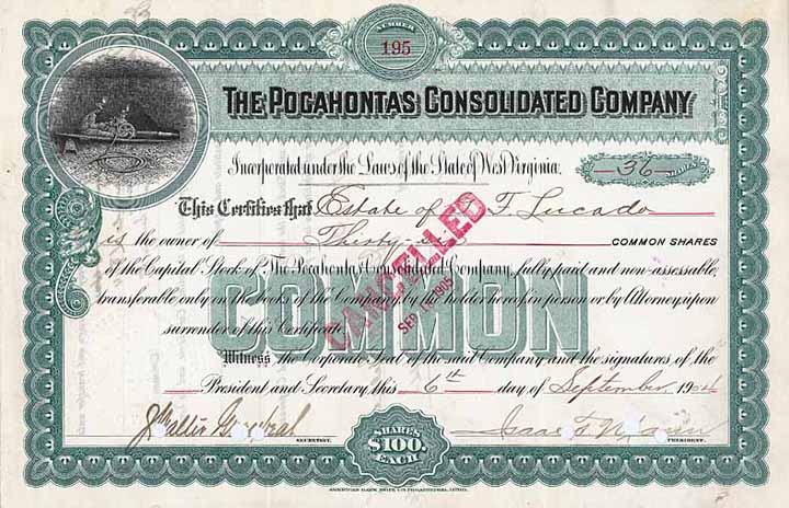 Pocahontas Consolidated Co.