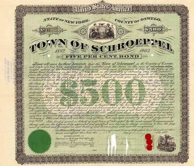 Town of Schroeppel (Syracuse, Phoenix & Oswego Railroad)