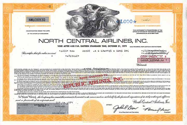 North Central Airlines, Inc. (Republic Airlines)