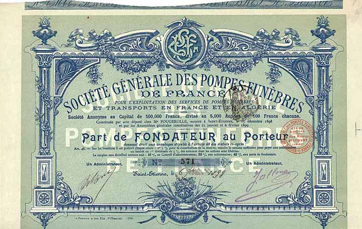 Soc. Gen. des Pompes Funèbres de France