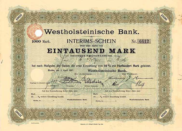 Westholsteinische Bank