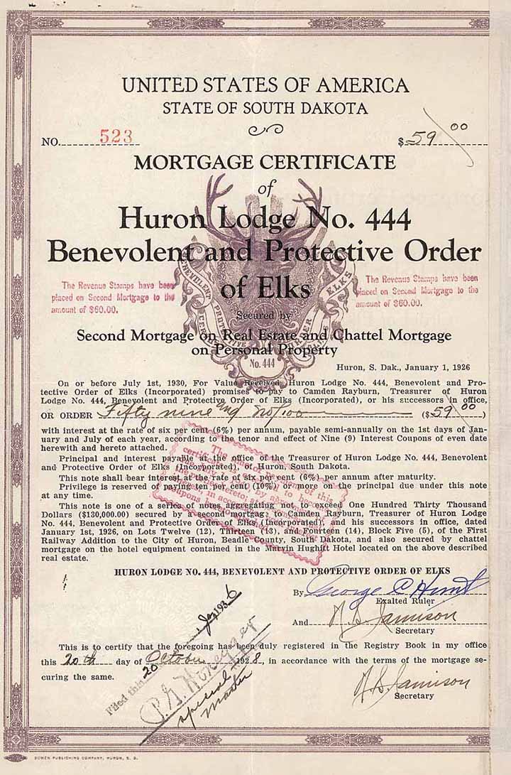 Huron Lodge No. 444 Benevolent and Protective Order of Elks