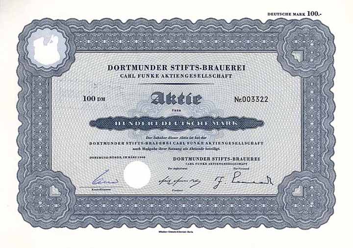 Dortmunder Stifts-Brauerei Carl Funke AG