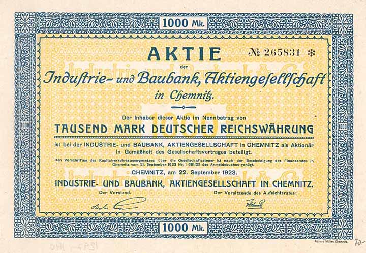 Industrie- und Baubank AG