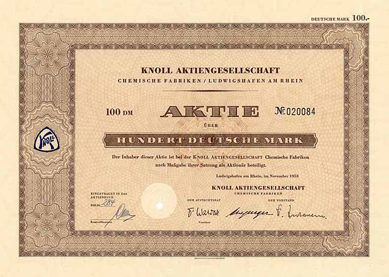 Knoll AG Chemische Fabriken