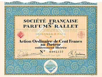 Soc. Franç. des Parfums Rallet S.A.