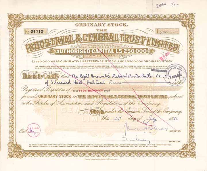 Industrial & General Trust Ltd.