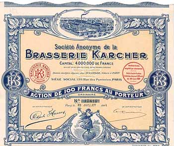 S.A. de la Brasserie Karcher