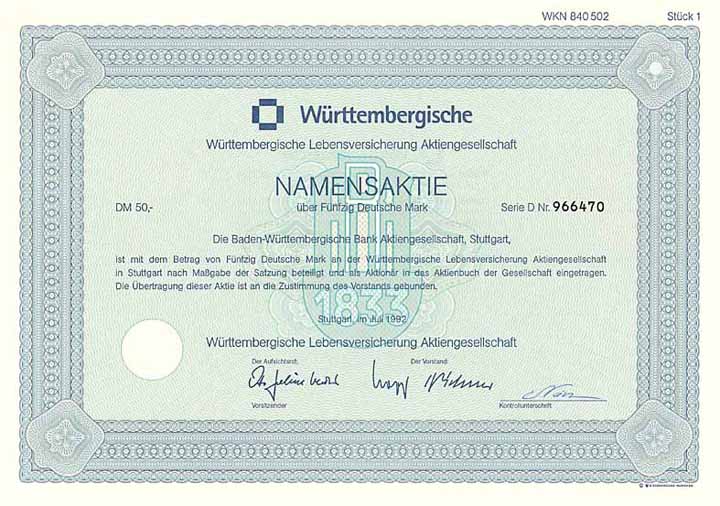 Württembergische Lebensversicherung AG