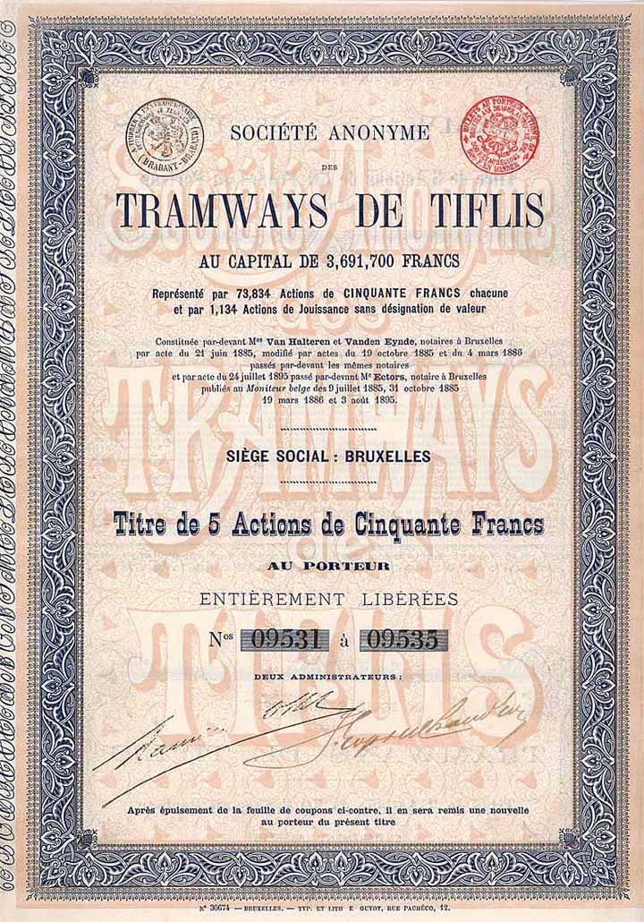 S.A. des Tramways de Tiflis