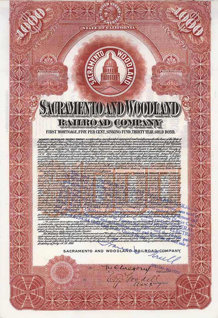 Sacramento & Woodland Railroad Co.