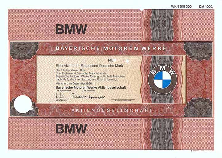 Bayerische Motoren Werke AG