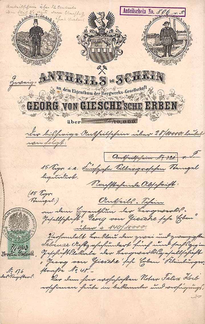 Bergwerks-Gesellschaft Georg von Giesche'sche Erben