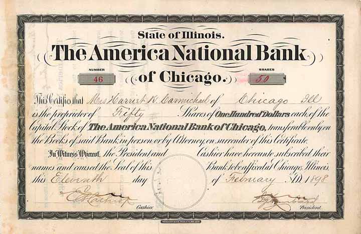 America National Bank of Chicago