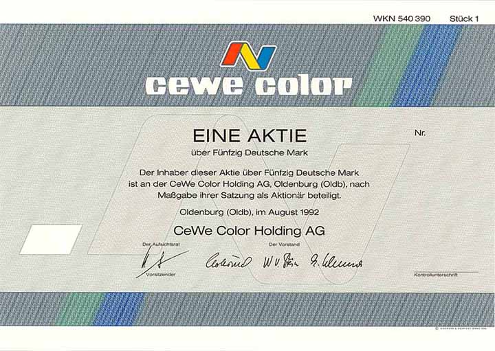 CeWe Color Holding AG