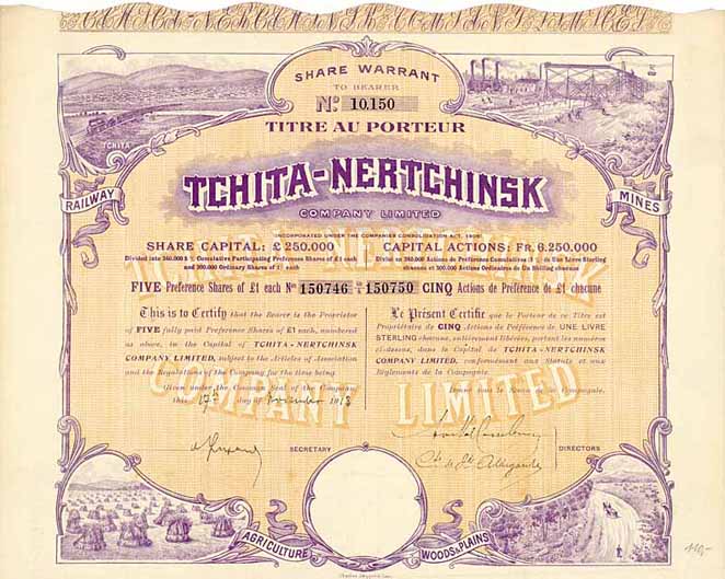 Tchita-Nertchinsk Co. Ltd.