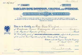 Barclays Bank (Dominion, Colonial and Overseas)