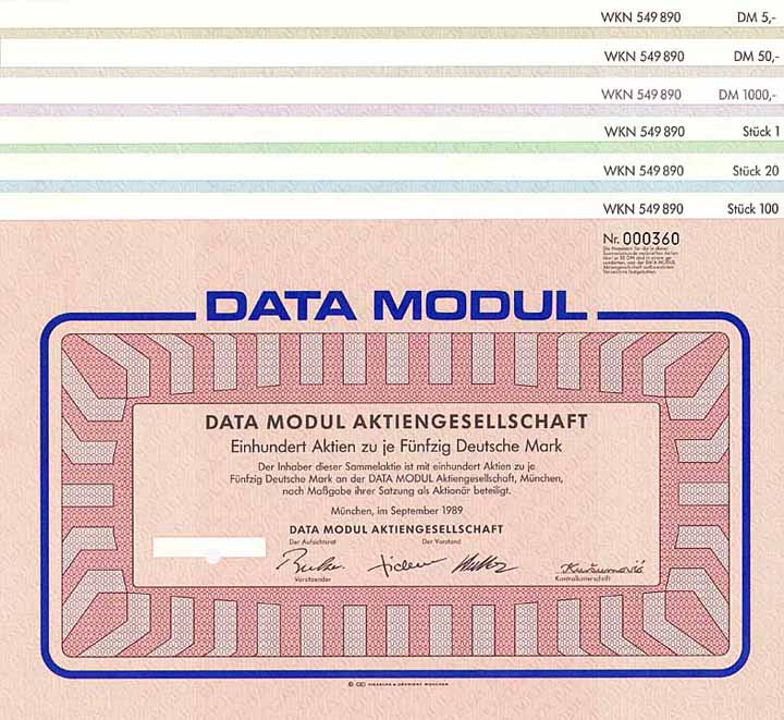 Data Modul AG (6 Stücke)