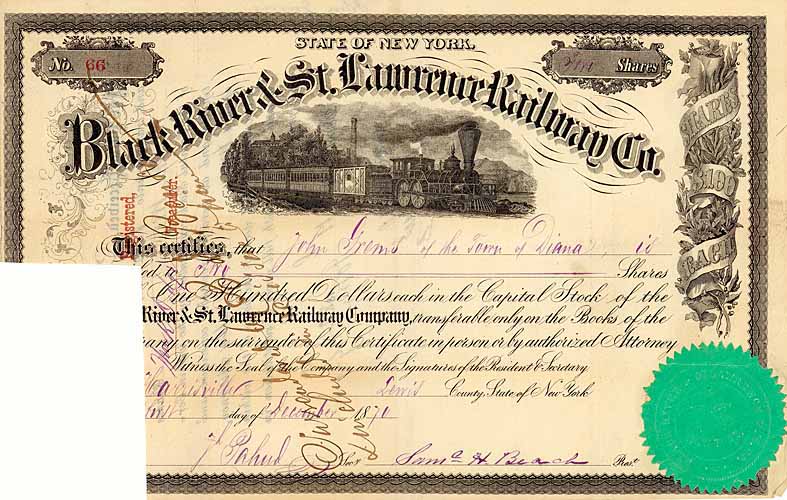 Black River & St. Lawrence Railway