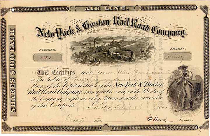 New York & Boston Railroad