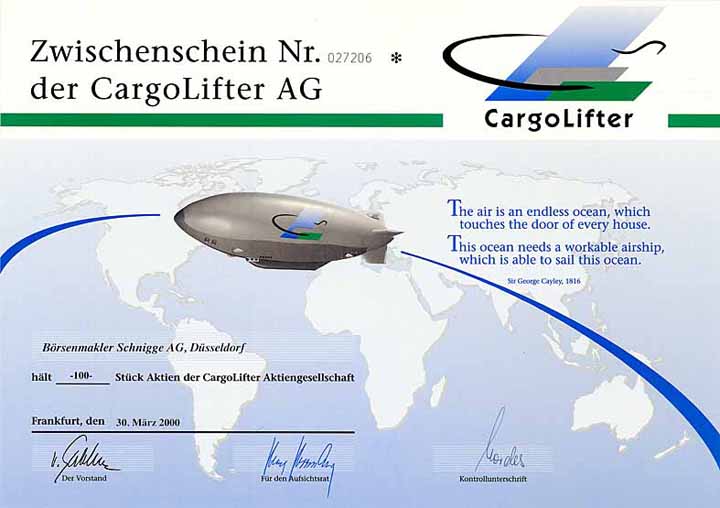 CargoLifter AG