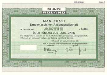 M.A.N.-Roland Druckmaschinen AG