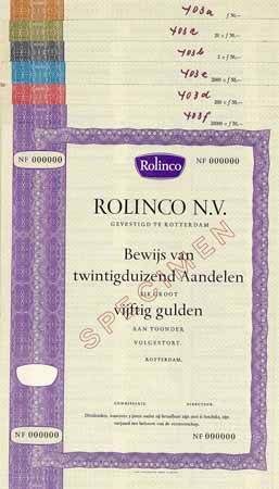 Rolinco N.V. (6 Stücke)