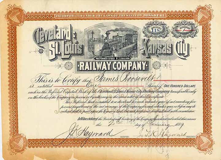 Cleveland, St. Louis & Kansas City Railway